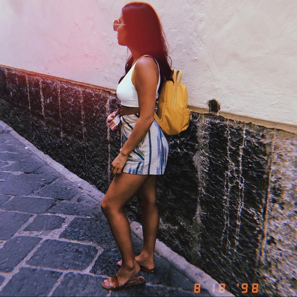 Mustard Herschel Mini Bag